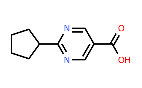 CAS 1343184-48-4 | 2-Cyclopentylpyrimidine-5-carboxylic acid