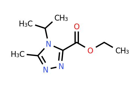 CAS 1343195-97-0 | ethyl 5-methyl-4-(propan-2-yl)-4H-1,2,4-triazole-3-carboxylate