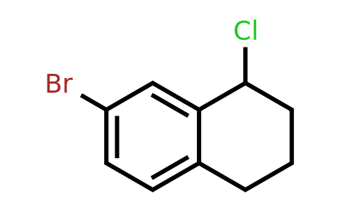 CAS 1343206-44-9 | 7-bromo-1-chloro-1,2,3,4-tetrahydronaphthalene