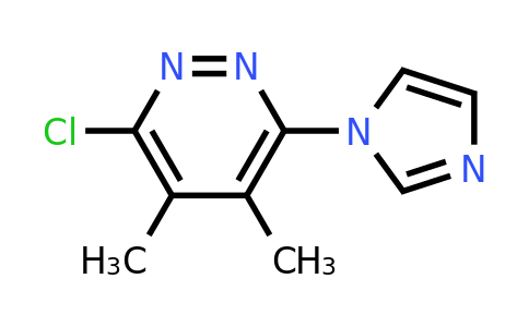 CAS 1343243-33-3 | 3-chloro-6-(1H-imidazol-1-yl)-4,5-dimethylpyridazine