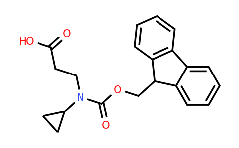 CAS 1343275-93-3 | 3-(Cyclopropyl[(9h-fluoren-9-ylmethoxy)carbonyl]amino)propanoic acid