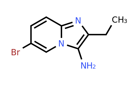 CAS 1343280-51-2 | 6-bromo-2-ethylimidazo[1,2-a]pyridin-3-amine
