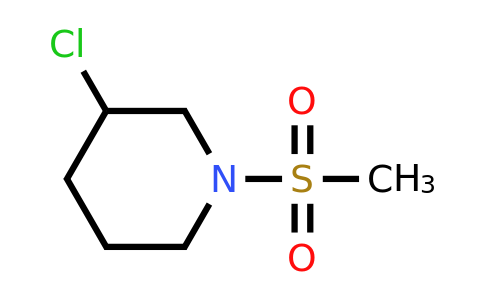 CAS 1343308-43-9 | 3-chloro-1-methanesulfonylpiperidine
