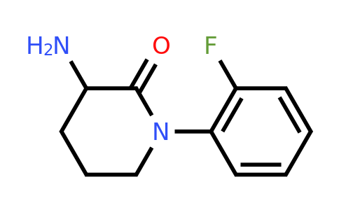 CAS 1343318-18-2 | 3-amino-1-(2-fluorophenyl)piperidin-2-one