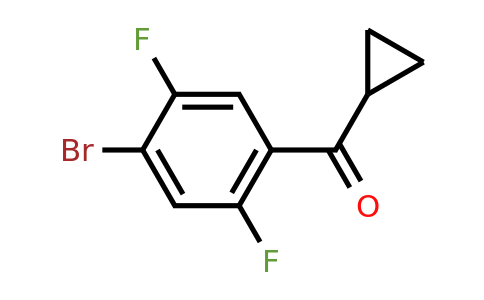 CAS 1343347-87-4 | (4-Bromo-2,5-difluorophenyl)(cyclopropyl)methanone