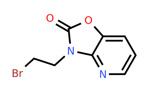 CAS 134336-95-1 | 3-(2-bromoethyl)-2H,3H-[1,3]oxazolo[4,5-b]pyridin-2-one