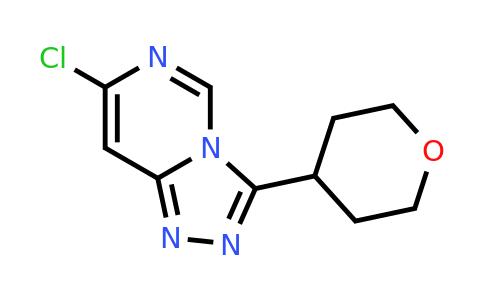 CAS 1343379-55-4 | 7-chloro-3-(oxan-4-yl)-[1,2,4]triazolo[4,3-c]pyrimidine