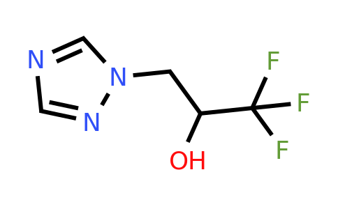 CAS 1343419-92-0 | 1,1,1-trifluoro-3-(1H-1,2,4-triazol-1-yl)propan-2-ol