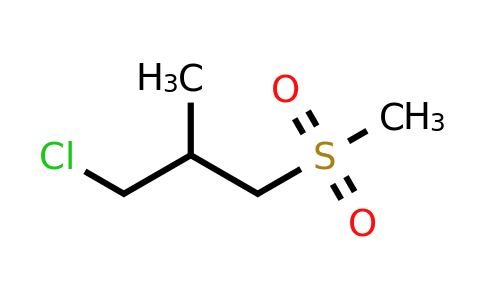 CAS 1343502-27-1 | 1-chloro-3-methanesulfonyl-2-methylpropane