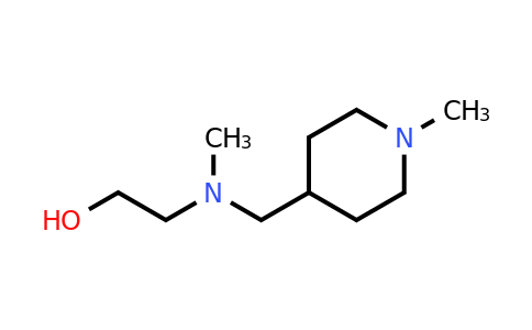 CAS 1343596-50-8 | 2-(Methyl((1-methylpiperidin-4-yl)methyl)amino)ethanol
