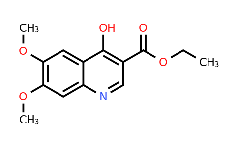 CAS 13436-14-1 | Ethyl 4-hydroxy-6,7-dimethoxyquinoline-3-carboxylate