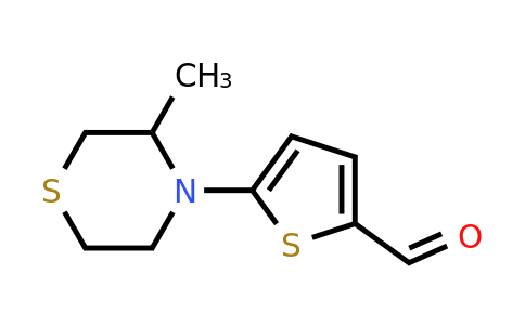 CAS 1343651-85-3 | 5-(3-methylthiomorpholin-4-yl)thiophene-2-carbaldehyde