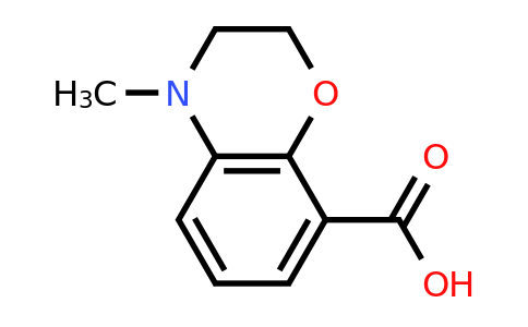 CAS 134372-61-5 | 4-methyl-3,4-dihydro-2H-1,4-benzoxazine-8-carboxylic acid