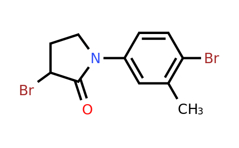 CAS 1343739-99-0 | 3-bromo-1-(4-bromo-3-methylphenyl)pyrrolidin-2-one