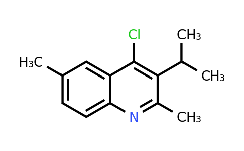 CAS 1343814-39-0 | 4-Chloro-3-isopropyl-2,6-dimethylquinoline
