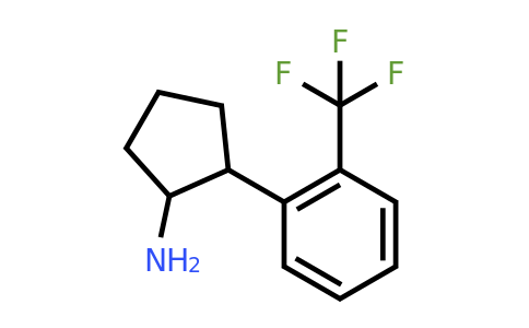 CAS 1343819-12-4 | 2-[2-(trifluoromethyl)phenyl]cyclopentan-1-amine