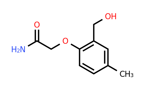 CAS 1343838-76-5 | 2-(2-(Hydroxymethyl)-4-methylphenoxy)acetamide