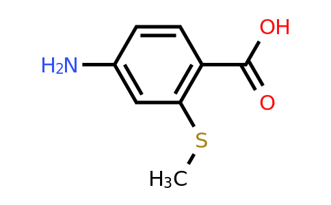 CAS 1343844-11-0 | 4-amino-2-(methylsulfanyl)benzoic acid