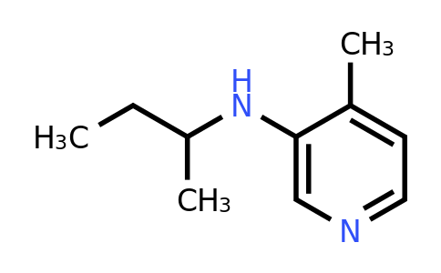 CAS 1343906-49-9 | N-(butan-2-yl)-4-methylpyridin-3-amine