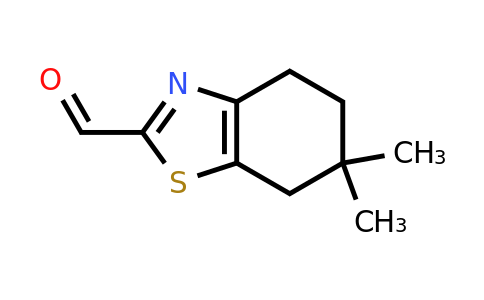 CAS 1343972-08-6 | 6,6-dimethyl-4,5,6,7-tetrahydro-1,3-benzothiazole-2-carbaldehyde