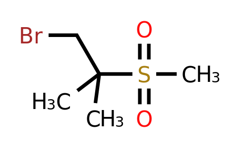 CAS 1344058-47-4 | 1-bromo-2-methanesulfonyl-2-methylpropane
