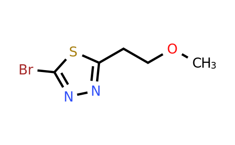CAS 1344107-53-4 | 2-bromo-5-(2-methoxyethyl)-1,3,4-thiadiazole