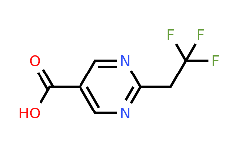 CAS 1344110-01-5 | 2-(2,2,2-Trifluoroethyl)pyrimidine-5-carboxylic acid