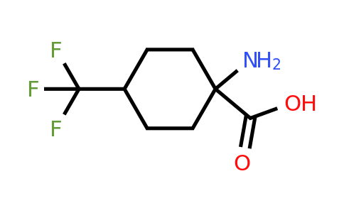 1-amino-4-(trifluoromethyl)cyclohexane-1-carboxylic acid