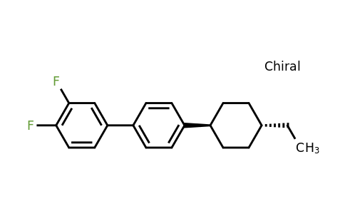 CAS 134412-18-3 | 3,4-Difluoro-4'-(trans-4-ethylcyclohexyl)biphenyl