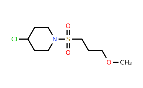 CAS 1344262-93-6 | 4-chloro-1-(3-methoxypropanesulfonyl)piperidine
