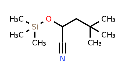 CAS 1344264-41-0 | 4,4-dimethyl-2-[(trimethylsilyl)oxy]pentanenitrile