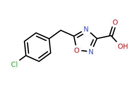 CAS 1344267-99-7 | 5-[(4-chlorophenyl)methyl]-1,2,4-oxadiazole-3-carboxylic acid
