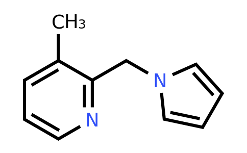 CAS 1344291-01-5 | 3-methyl-2-[(1H-pyrrol-1-yl)methyl]pyridine