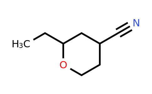 CAS 1344297-75-1 | 2-ethyloxane-4-carbonitrile