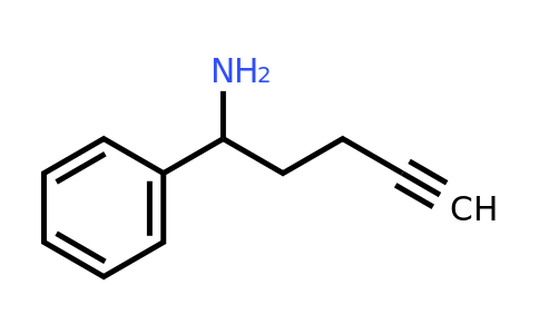 CAS 1344306-25-7 | 1-phenylpent-4-yn-1-amine