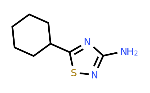 CAS 1344332-83-7 | 5-Cyclohexyl-1,2,4-thiadiazol-3-amine