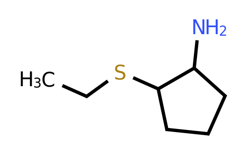 CAS 1344338-44-8 | 2-(Ethylsulfanyl)cyclopentan-1-amine
