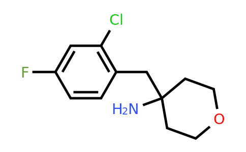 CAS 1344355-96-9 | 4-[(2-chloro-4-fluorophenyl)methyl]oxan-4-amine