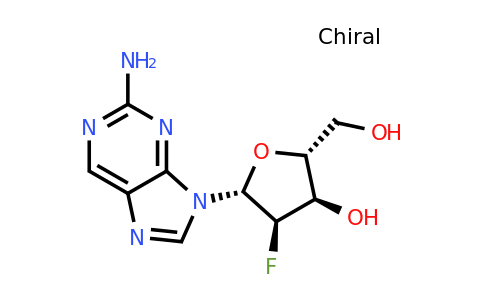 CAS 134444-48-7 | (2R,3R,4R,5R)-5-(2-Amino-9H-purin-9-yl)-4-fluoro-2-(hydroxymethyl)tetrahydrofuran-3-ol