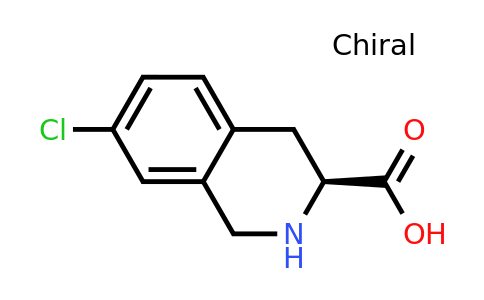 CAS 1344492-44-9 | (3S)-7-chloro-1,2,3,4-tetrahydroisoquinoline-3-carboxylic acid
