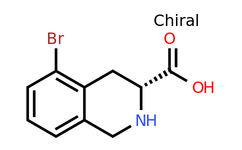 CAS 1344504-74-0 | (R)-5-Bromo-1,2,3,4-tetrahydroisoquinoline-3-carboxylic acid