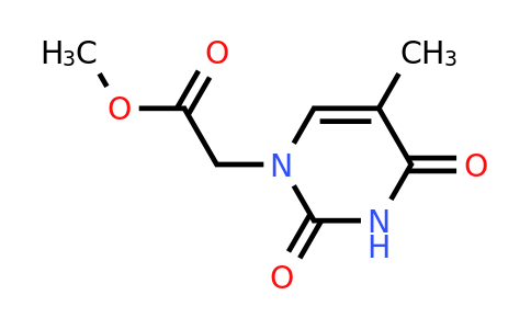 CAS 134456-94-3 | Methyl 2-(5-methyl-2,4-dioxo-3,4-dihydropyrimidin-1(2H)-yl)acetate