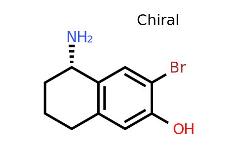 CAS 1344620-08-1 | (S)-5-amino-3-bromo-5,6,7,8-tetrahydronaphthalen-2-ol