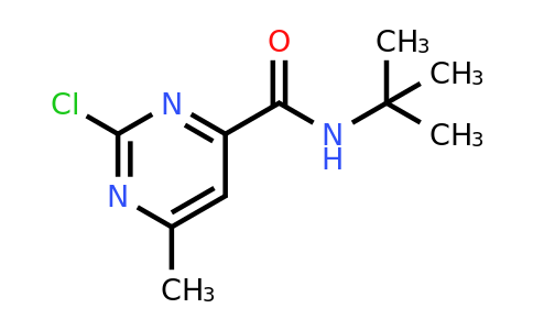CAS 1344687-97-3 | N-(tert-Butyl)-2-chloro-6-methylpyrimidine-4-carboxamide