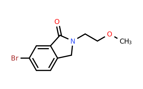 CAS 1344692-89-2 | 6-Bromo-2-(2-methoxyethyl)isoindolin-1-one