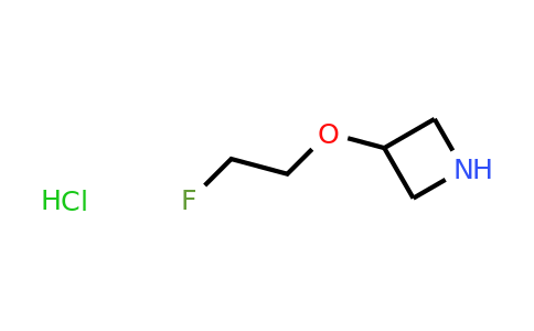 CAS 1344700-64-6 | 3-(2-Fluoroethoxy)azetidine hydrochloride