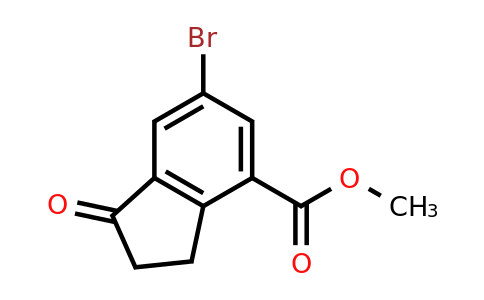CAS 1344714-40-4 | methyl 6-bromo-1-oxo-2,3-dihydro-1H-indene-4-carboxylate