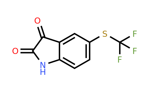 CAS 1344718-26-8 | 5-((Trifluoromethyl)thio)indoline-2,3-dione