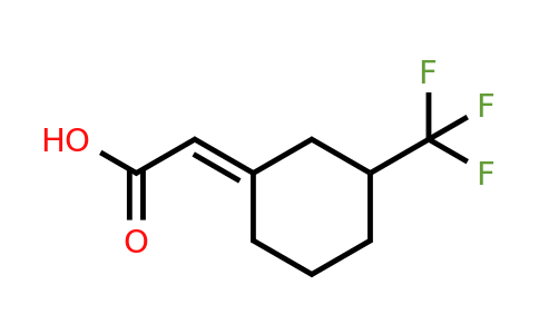 CAS 1344824-71-0 | 2-[(1E)-3-(trifluoromethyl)cyclohexylidene]acetic acid