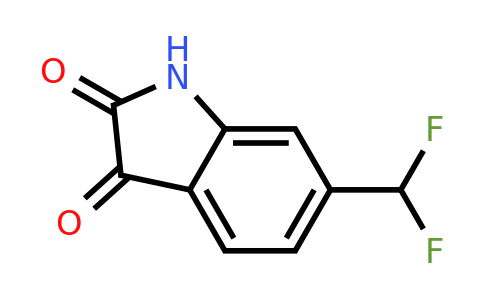 CAS 1344904-59-1 | 6-(Difluoromethyl)indoline-2,3-dione